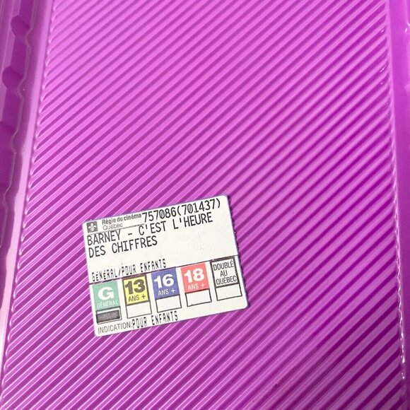 1997 Barney C’est L’heure Des Chiffres VHS FRENCH Clamshell - Picture 12 of 16